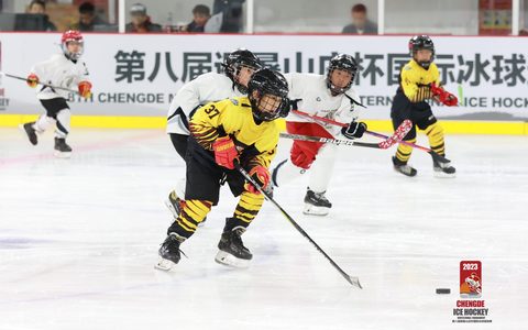 第八届“避暑山庄杯”国际冰球邀请赛启幕