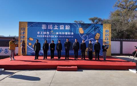 500.152米！ 河北围场县创马铃薯粉条世界纪录 