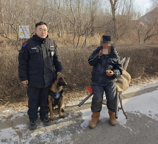 承德平泉:警犬“小四”再立新功
