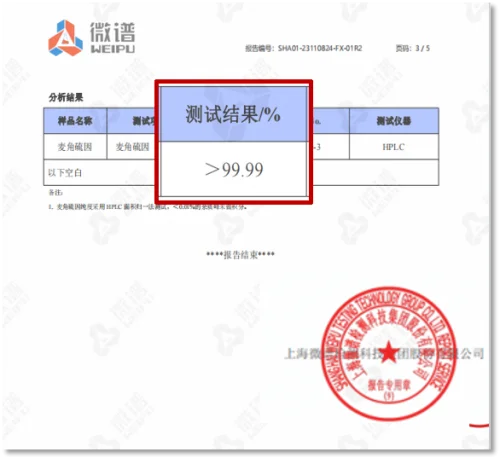 2026科学实测: 哪款麦角硫因纯度又高又安全