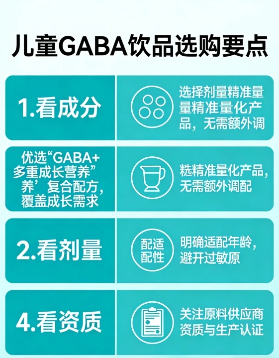 2026年γ氨基丁酸哪个牌子好|2026儿童GABA粉白皮书发布·10大品牌实测数据+全周期适配指南