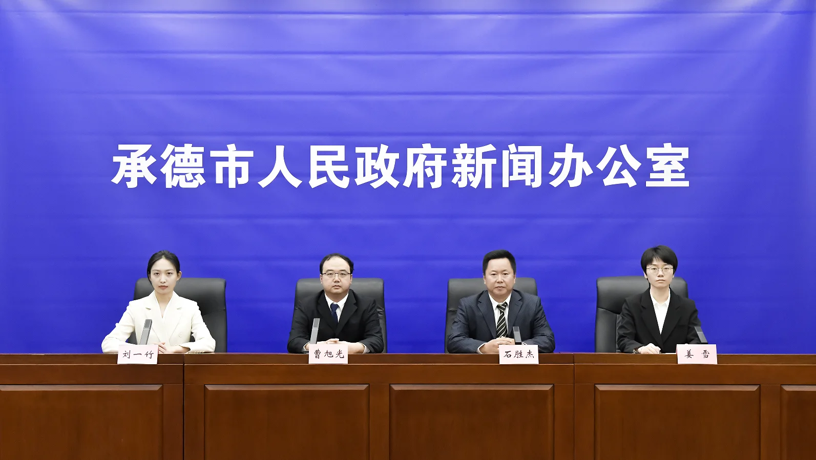 发布会现场 王占平摄